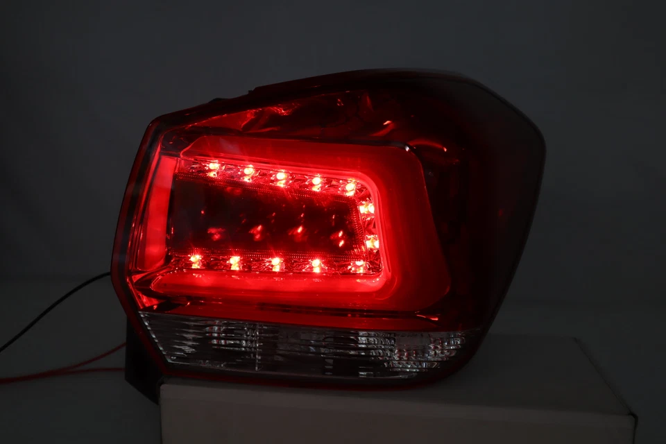 NEW LED Light Bar Red JDM Tail Lights For 2012-2013-2014~16-Subaru XV Crosstrek - Image 3 of 4