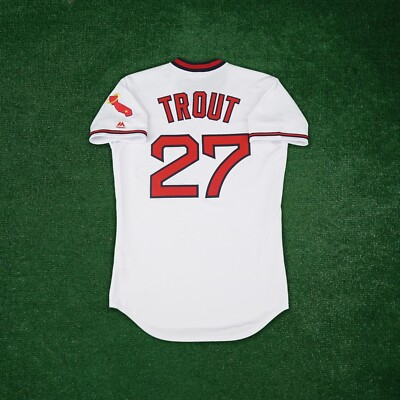 Mike Trout 1975 California Angels Authentic 