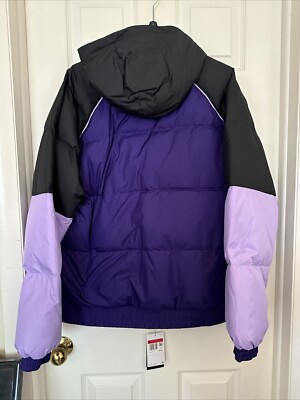 Nike $250 Men's Large Lebron James Full-Zip Hooded Down Jacket