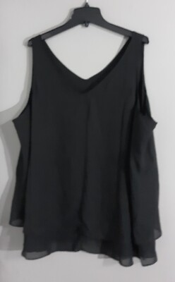 New-WOMAN'S LANE BRYANT SLEEVELESS SWING COLLECTION FITS THAT FLATTER TOP.SZ 26