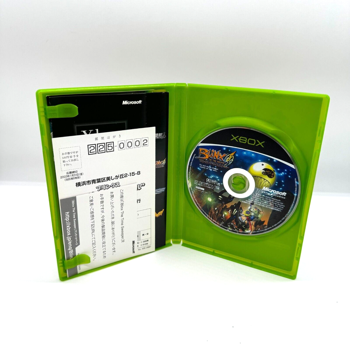 Blinx The Time Sweeper Xbox Microsoft Japan Import | eBay Blinx The Time Sweeper Xbox Microsoft Japan Import | eBay