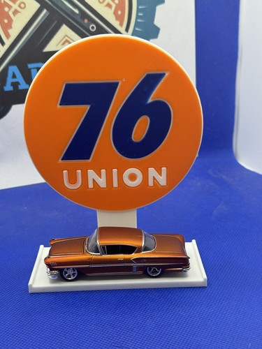 custom 76 gas oil stand 1/64 diecast display Hot wheels Hw Matchbox m2 - Picture 3 of 6