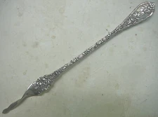 Durgin DAUPHIN Sterling ☛ Butter Pick ☚ 1897 Mono EXCELLENT CONDITION  