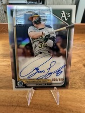 2024 Bowman - Chrome Prospect Autographs Refractor Ryan Lasko /499 Oakland A’s