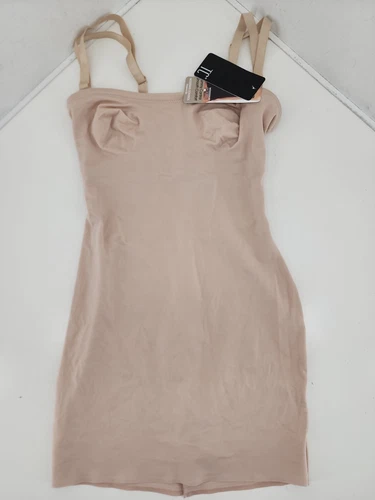 TC Fine Intimates Women's Moderate Control Strapless Slip Sz 32 Nude Style 4132 - Picture 1 of 3