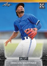Orelvis Martinez 10 count lot 2020 Leaf Draft Baseball Rookies XRC RCs