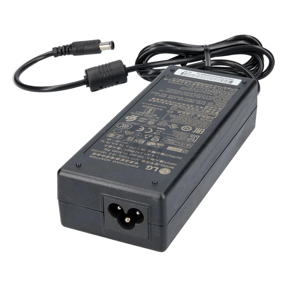 New Original OEM LG 19V AC Adapter for LG 34GN850-B EAY63032209 190110G Monitor - Bild 4 von 4