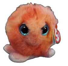TY Puffies - SHELDON the Octopus 3 inch - MWMTs Stuffed Animal Toy
