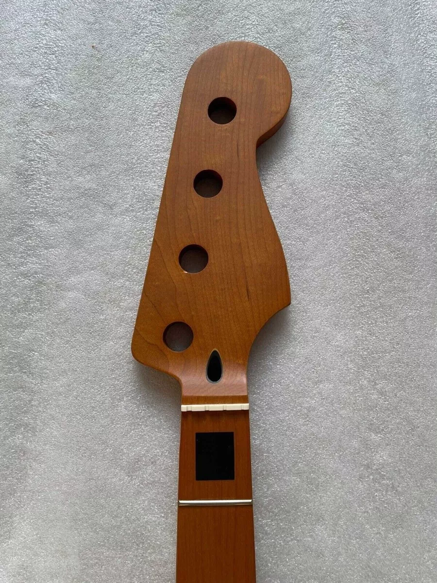 BASS guitar neck 4 string 20fret JAZZ BASS roasted maple maple
