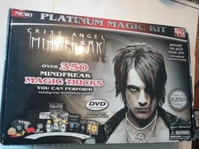 Criss Angel Mindfreak Platinum Magic Kit NIB 350 tricks! DVD Included IV_CA_PG_P