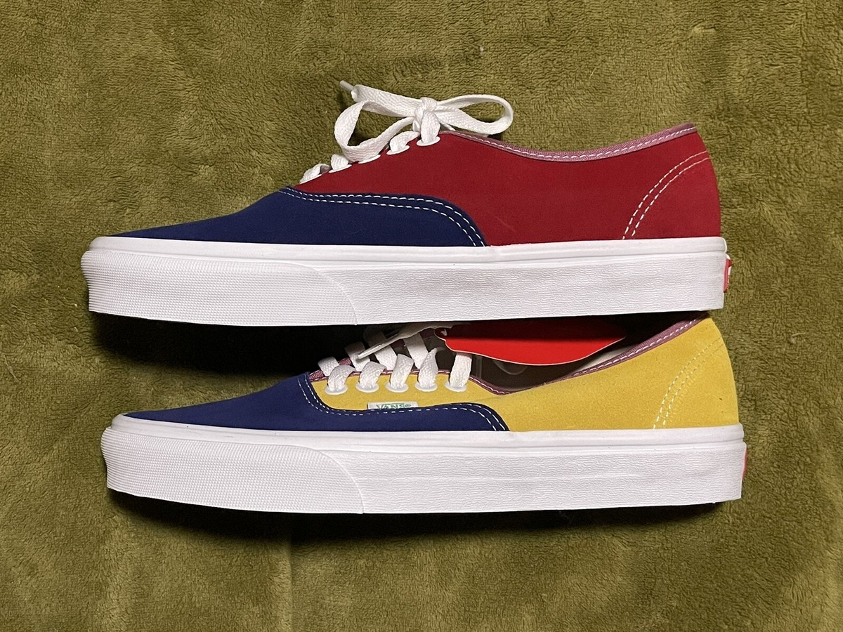 NIB! Vans Authentic Sunshine Multi/Tr Wht Men's 8 Women's