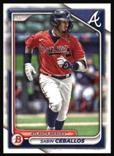 2024 Bowman Sabin Ceballos #BP-130 Atlanta Braves