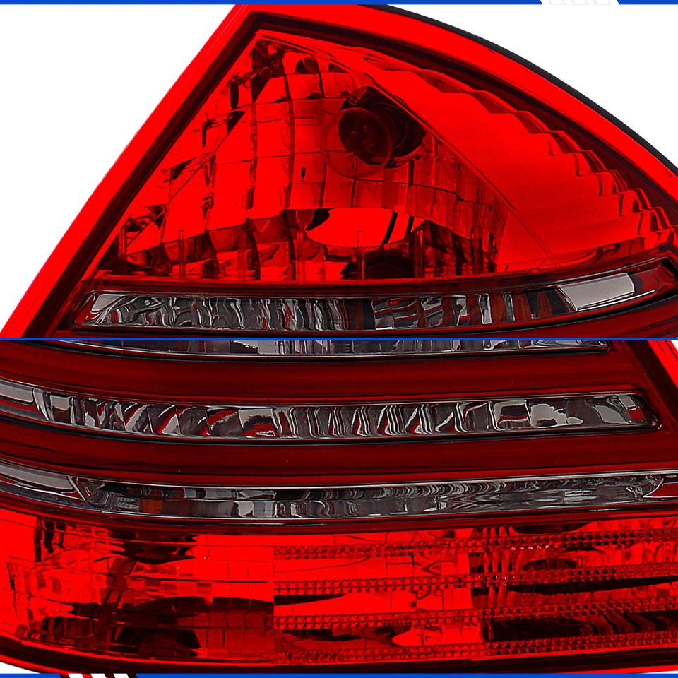 Luz trasera de freno trasera Mercedes Benz W203 Clase C C230 C320 AMG 2001-2004 Foto 3 de 4