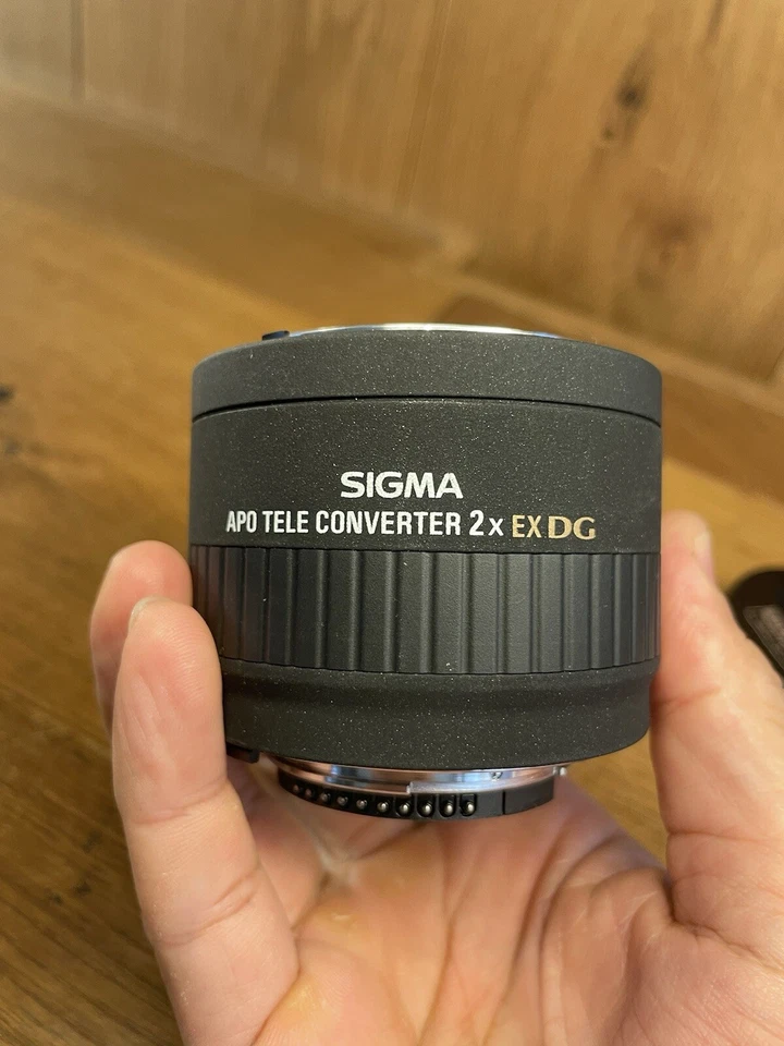 *Como Nuevo* Tele Convertidor SIGMA APO 2x EX DG para Nikon AF de Japón #43 Foto 2 de 4