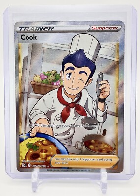 Pokémon TCG: Trainer Cook TG25/TG30 SWSH Lost Origin Full Art Rare