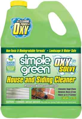 Oxy Solve House and Siding Pressure Washer Cleaner Removes Stains Mold & Milde