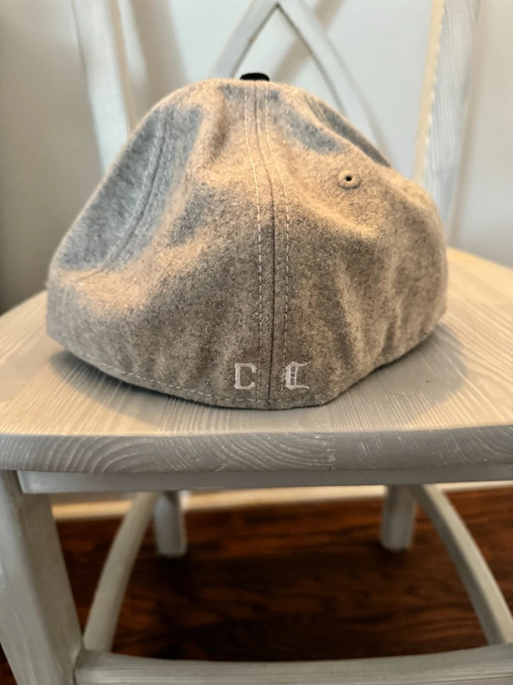 Crooks and Castles Gris/Azul Marino Nueva Era 59fifty Sombrero Ajustado 7 1/4 Foto 2 de 3