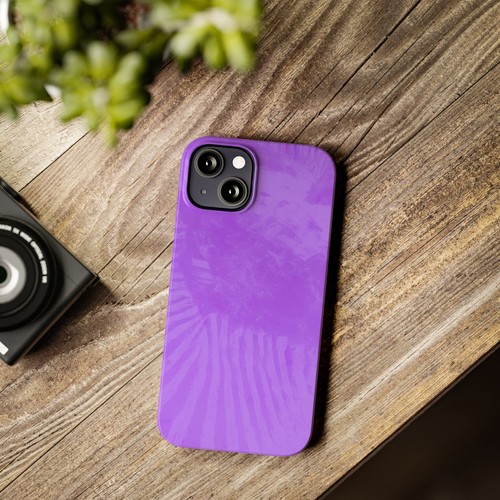 Soft Currents MInimalist Abstract Lilac Art Slim Phone Cases for iPhone 7-16 - Picture 37 of 82