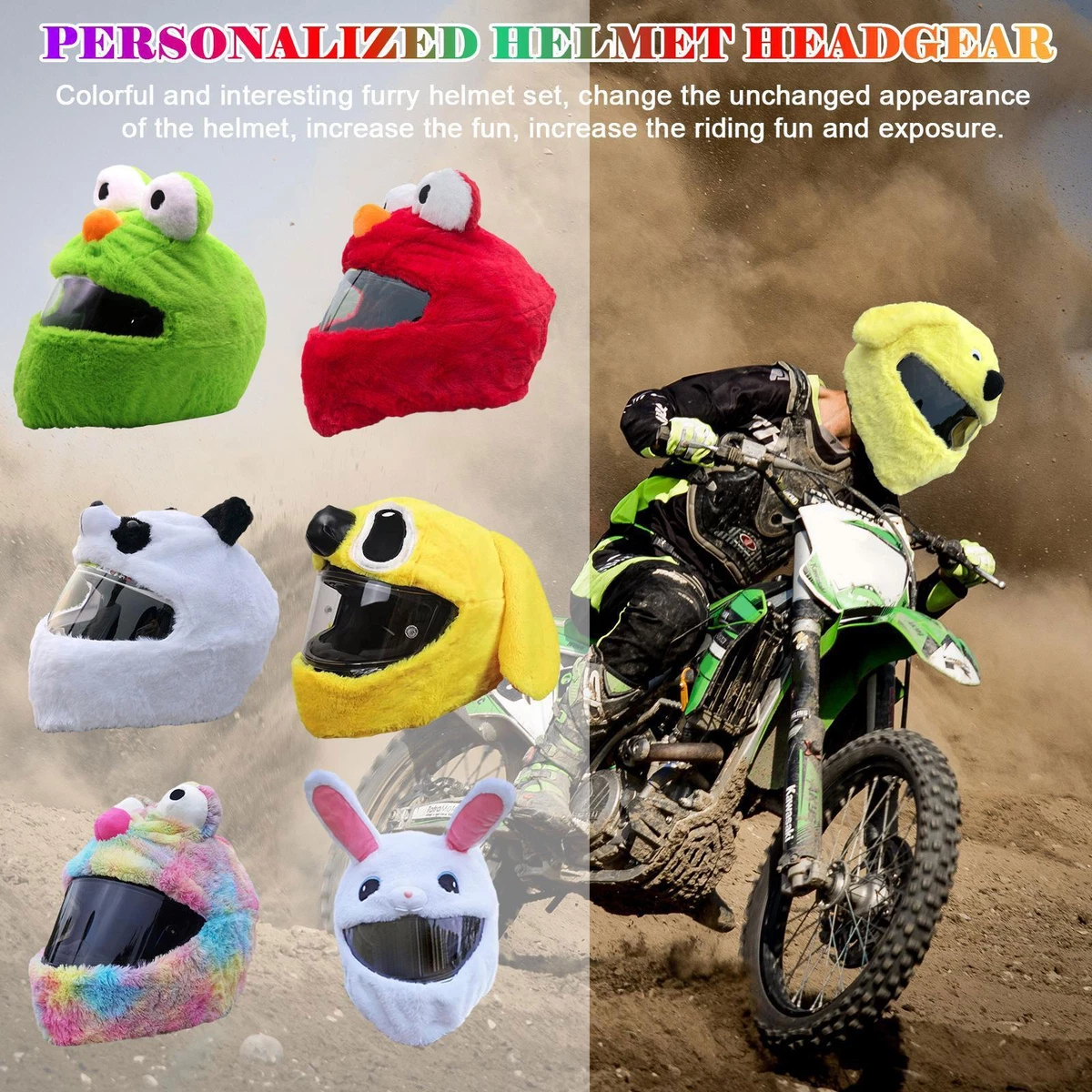 Funny helmet cover 2025