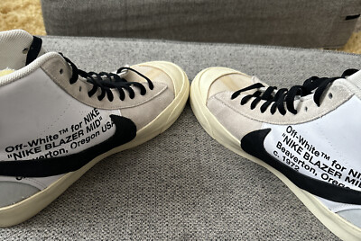 Size 11.5 - Nike Blazer Mid x OFF-WHITE The Ten 2017 887223259114