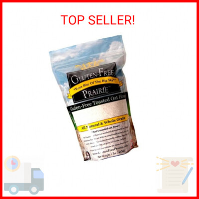 Gluten-Free Prairie Toasted Oat Flour, Certified Gluten Free Purity Protocol, No