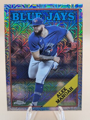 2023 Topps Chrome Alek Manoah 1988 35th Anniv Mojo Refractor card #2T88C-78