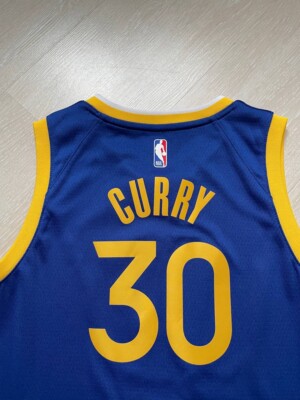 RARE Nike Golden State Warriors NBA Stephen Curry 30 Youth