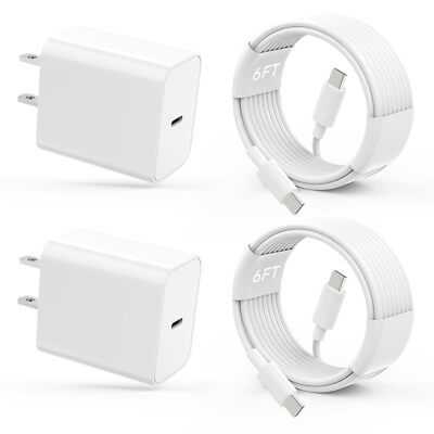 iPhone 16 15 Charger Fast Charging USB C Charger Block Type C Charger iPhone ...
