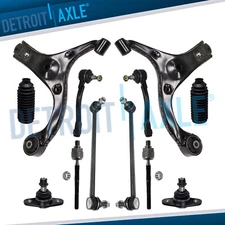 Front Lower Control Arms Tierods Sway Bars for 2006 2007-2011 Hyundai Accent