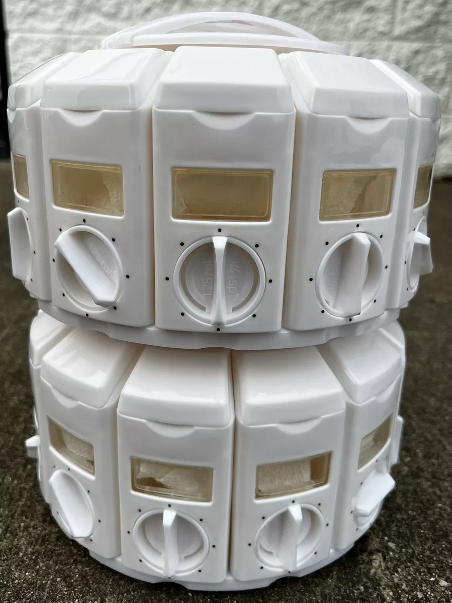 Select a spice plastic white carousel sales