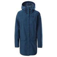 The North Face Woodmont Rain Jacket - Monterey Blue, Outerwear