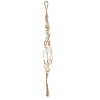 Plant Rope Holder Jute Handcrafted Braided Natural by Ib Laursen