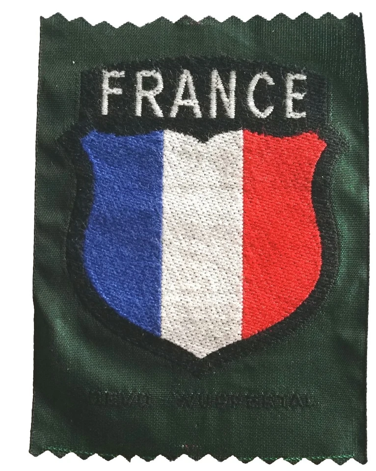 Ecusson de bras France LVF Bevo REPRODUCTION ancienne