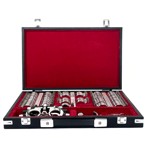 Vintage Opti Mark Optometrist Lens Test Eye Kit Eyeglasses Steampunk