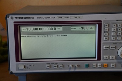 Rohde & Schwarz SMP03 27 GHz Signalgenerator B1 B11 B12 B13 B14 B15 B18  MwSt