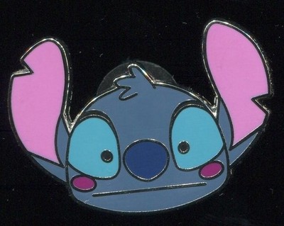 Emoji Blitz Stitch Booster Embarrassed Disney Pin 122997