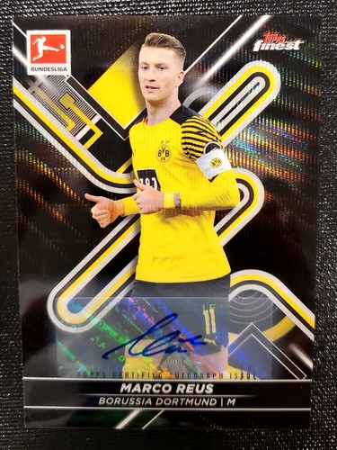 Marco Reus AUTO 2025-26 Topps Finest Bundesliga 17/150 #44 Germany