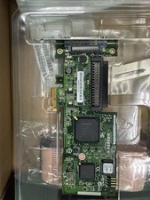 Adaptec ASC-29320LPE Ultra320 SCSI Controller Card PCIe x1 Low Profile w/ Cable