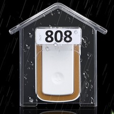 Waterproof Cover Doorbell Access For Wireless PC Rain Cover Transparent