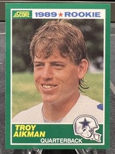 Score Football Card Designs Through the Years, 1989-2013 11