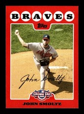 2008 Topps Opening Day John Smoltz #172 Atlanta Braves
