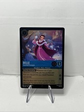 Disney Lorcana Winterspell, Belle - Snowfield Strategist, 158/204, Foil Super Ra