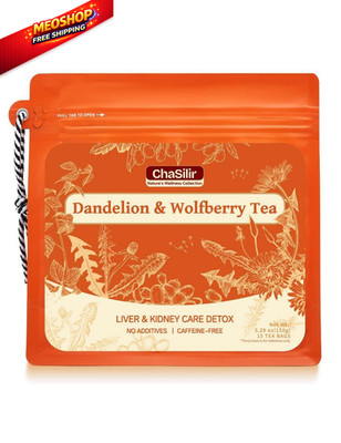 ChaSilir Organic Dandelion Root & Wolfberry Detox Tea Bags - Liver & Kidney... 