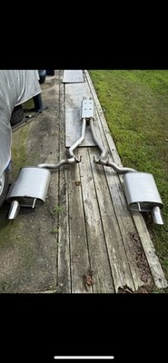 2015-2017 Mustang Gt Take Off Stock Cat Back Exhaust Like New Car Only Had 2k Mi
