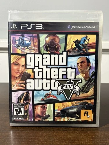 Grand Theft Auto V GTA 5 PS3 - Sony PlayStation 3 (2013) Brand New/Sealed