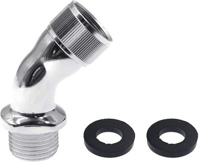 Elbow Adapter for Shower Head, 45 Degree Angled Female to Male Elbow Joint for