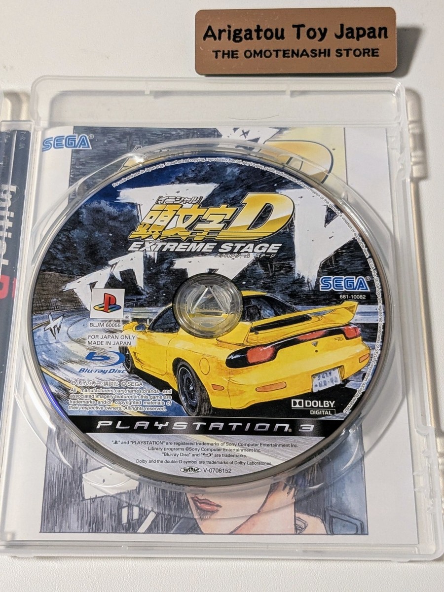 PS3 Initial D Extreme Stage PlayStation 3 Racing Game SEGA From