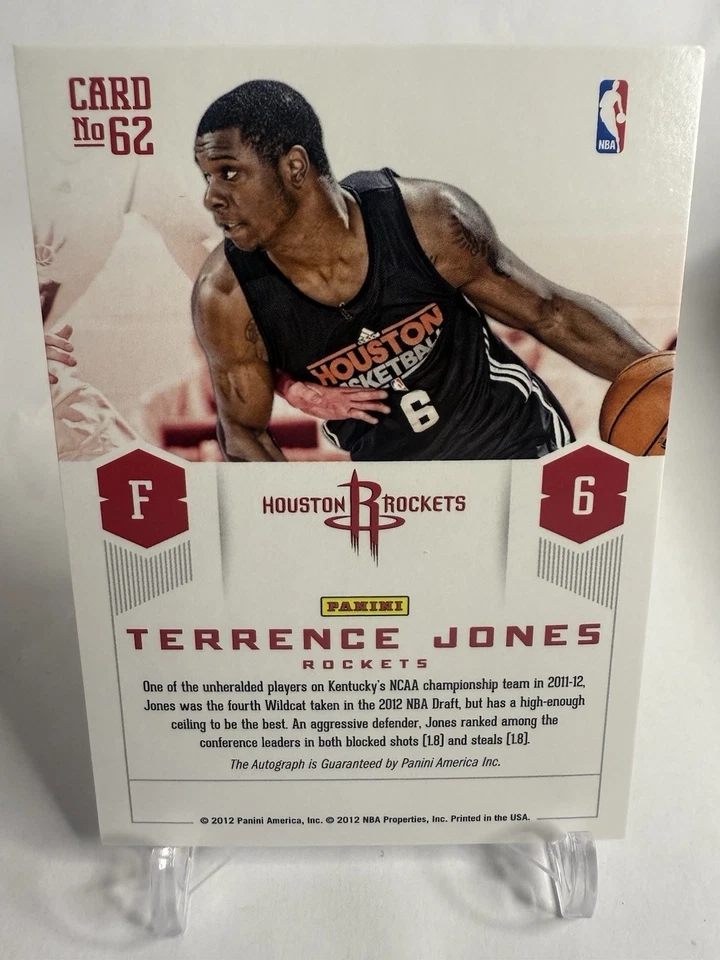 Terrence Jones 2012-13 Prestige - Prestigious Picks Signatures #62 (AU, RC) - Image 2 of 2