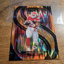 2024  Select Jamaal Charles #166 Orange Shock Prizm /399 Chiefs 🔥