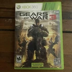 Gears Of War 3 Xbox 360 Video Game Complete Shooter Epic Mature Microsoft tested
